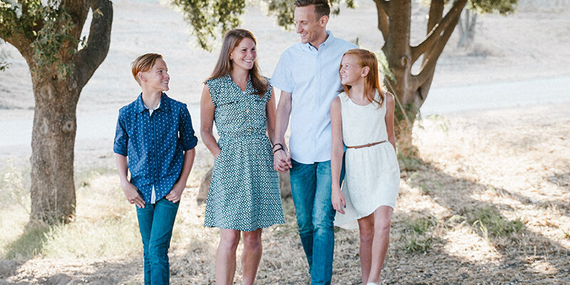 family-walking
